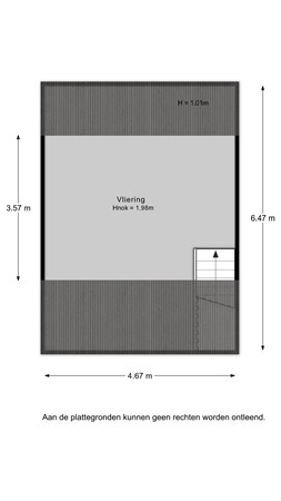 Floorplan - Cattenbroekerdijk 26A, 3461 BC Linschoten